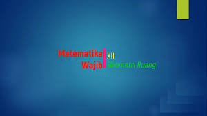 Untuk lebih jelas silahkan anda simak penjelasan dibawah ini. Konsep Dasar Geometri Ruang Kelas Xii Matematika Wajib Kehidupan Sehari Hari Youtube