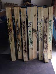 custom engraved and painted 4x4 and 6x6 deck post at unique engraving manassas va deck posts custom engraving laser engraving