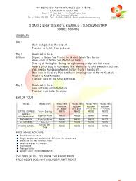Sept 16 could have been more than a historic day for malaysia had the malaysia. Tdb 06 3d2n In Kota Kinabalu Kundasang Leisure Business