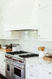 Shop cs hardware's variety hoods, vents, and. White Wood Kitchen Hood With Subway Tiles Transitional Kitchen