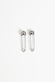 Safety Pin Earrings I Will Have These Accessorize Or Die Safety Pin Earrings Earrings Jewelry