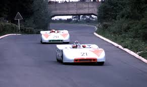The changes were not possible on short notice, and the german gp was moved to the hockenheimring, which had already been modified. 1970 Nurburgring 1000kms Porsche 908 3 S Porsche Motorsport Porsche Porsche Cars