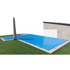 Bache Hiver Pour Piscine 3 X 3 M 15 Cm De Chaque Cote Pour L Ancrage Couleur Bleu Noir Achat Vente Bache Couverture Bache Hiver 3 3x3 3m Bleu Cdiscount