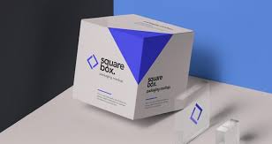 Download Square Box Packaging And Glass Psd Mockup Mockup Hunt