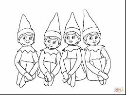 Terry vine / getty images these free santa coloring pages will help keep the kids busy as you shop,. Elf On The Shelf Coloring Page