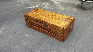 Rustic Pallet Footlocker 1001 Pallets Foot Locker Pallet Boxes Pallet