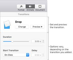 Add Transitions Between Slides In Keynote On Mac Apple Support