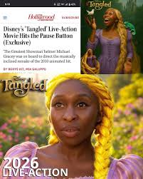 Live-Action Rapunzel, Tangled, has been cancelled after Disney saw Snow  White burn.