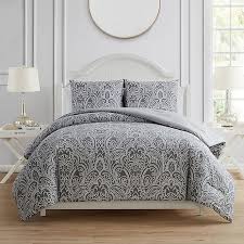 Home decor ideas nz quite tahari home decor website yet home decor stores near my location. Tahari Home Abby Damask 3 Piece Comforter Set In Grey Bed Bath Beyond