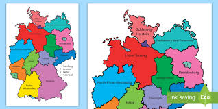 Germany, officially the federal republic of germany is the largest country in central europe. Germany Map German Federal States
