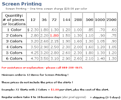 screen printing prices sale up to 42 discounts