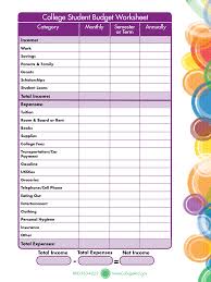 Budget Printable Images Gallery Category Page 5 Printablee Com Amazing Budget Printable Images In 2020 College Student Budget Monthly Budget Template Student Budget