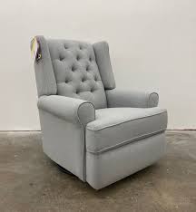 Baby relax hadley microfiber double rocker. Best Chairs Kendra Tufted Swivel Glider Recliner In Tusk Destination Baby Kids