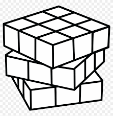 He originally called it the magic cube however in 1980 it was renamed after its creator and is known. Toy Clipart Rubix Cube Rubik S Cube Coloring Page Free Transparent Png Clipart Images Download