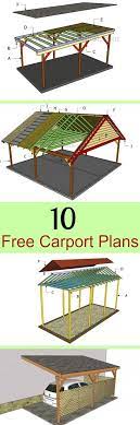 23 Free Carport Plans Build A Diy Carport On A Budget Home And Gardening Ideas Diy Carport Carport Plans Carport