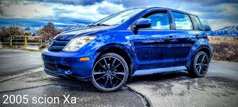Image result for Dark Blue 2005 Scion