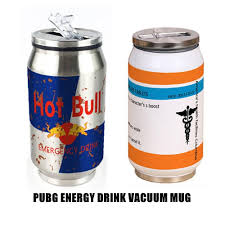 Pubg Energy Drink Vacuum Mug Energy Drinks Game Design Trendy Games