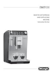 This manual comes under the category coffee makers and has been rated. Etam29 51x Manualzz