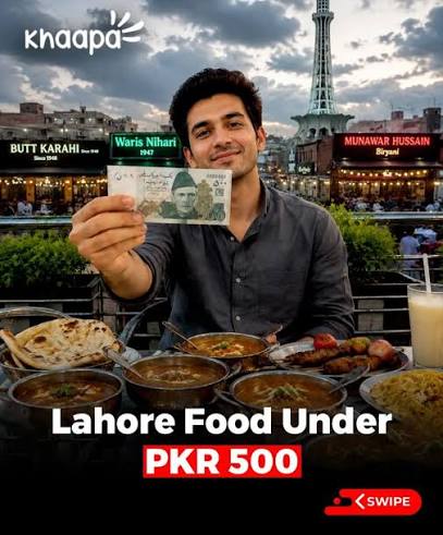 Best food you can get in Lahore for under Rs. 300