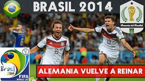 Mundial Brasil 2014 Alemania Jogo Bonito Y Tetracampeona