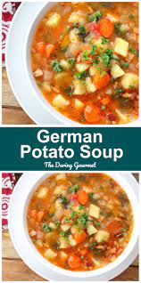 German Potato Soup Kartoffelsuppe Recipe German Potato Soup Potato Soup Soup Recipes