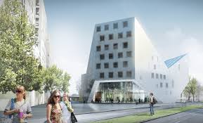 The provided holiday home has 4 bedrooms, a living room, a kitchen, a dining area, and 2 bathrooms with a shower. Une Auberge De Jeunesse Nouvelle Generation A Lille Hospitality On