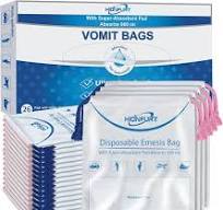Amazon.com: Hionfurt Absorbent Vomit Bag Disposable,26 Pcs ...