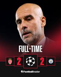 🚨 FULL-TIME! Eric Dier's late penalty means it's two points dropped for  Man City in Monaco.