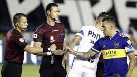 Tras la eliminación de river a manos de palmeiras , boca esperaba sacar la chapa por el fútbol argentino contra santos en la semifinal de vuelta de la copa libertadores 2020. L 53ogd1cctxjm