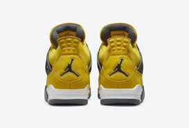A leopard lightning bolt with and without. Where To Buy The Air Jordan 4 Tour Yellow Aka Lightning Sneaker Freaker