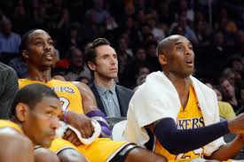 #steve nash #kobe bryant #nba #basketball #la lakers #los angeles #canada #usa #sports #bench warmer blues #2012. The Lakers Survived The Steve Nash And Dwight Howard Trades Silver Screen And Roll