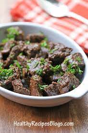 An Easy Slow Cooker Beef Heart Recipe This Flavorful Beef Heart Stew Cooks In The Slow Cooker And Th Beef Cheeks Recipe Offal Recipes Beef Cheeks Slow Cooker