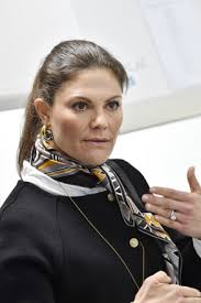 Crown Princess Victoria Visits Falu Hospital Editorial Stock Photo