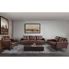 Product details kick back and relax with the layton 3 piece recliner set from pacific casual. Torrington 3 Piece Leather Set Sofa Loveseat Chair Costco