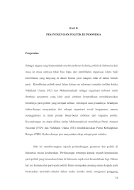 Pertama, tradisi demokrasi yang ada di pemerintahan desa. Http Studentsrepo Um Edu My 7135 5 2 Bab 2 Pesantren Dan Politik Di Indonesia Pdf
