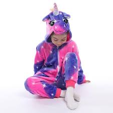 Combinaison licorne pour enfant : Combinaison Licorne Pyjama Fille Licorne