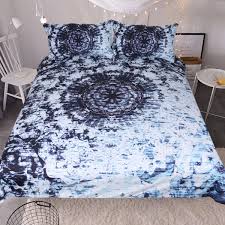 Sold individually in patterned and solid color options to mix and match. Youhao Sqs011352002 Sleepwish Indigo Blue Tie Dye Ink Bedding Watercolor Mandala Boho Gypsy Bedding Duvet Cover