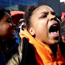 Enough': US students come together in spectacular walkout to end gun  violence