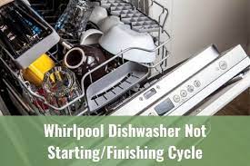 This information is important if the dishwasher requires repair. Whirlpool Dishwasher Not Starting Finishing Cycle Ready To Diy