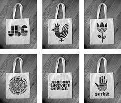Brand New Midnight In The Garden Of Type And Image Type And Image Bag Illustration Identity Design