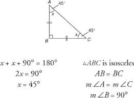 Figure 2 parts of a right triangle. Special Right Triangles