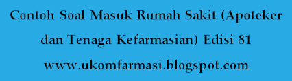 Tes wawasan kebangsaan akan mengukur seberapa jauh peserta tes cpns dalam pemahaman wawasan negara kesatuan republik indonesia yang berguna dalam dunia pelayanan publik di berbagai kementerian, lembaga. Soal Tes Apoteker Di Rumah Sakit Jawabanku Id