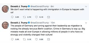 Bloomberg's raymond colitt provides background on the three main. Trump Tweet On Immigration And Crime In Germany Is False Vox