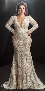Choose from sequins, plus size glitter dresses, & more! Dror Kontento 2019 Plus Size Wedding Dresses Wedding Inspirasi