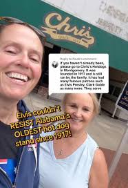 Replying to @Paula This is a step back in time at Chris’ Famous Hot Dogs  opened in 1917! 🌭 #gdayfromtheusa #usa #america #hotdog #elvis