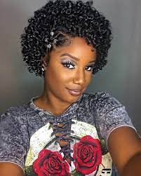 We know it's a bold step, but after a quick look at the hairstyles below, you'll want to have short natural hair too. Natural Perm Rod Set Novocom Top