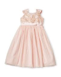 Girls 7 16 Floral Embroidered Tulle Dress C21