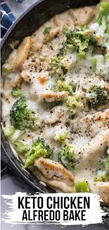 Keto Chicken Alfredo With Broccoli Bake Recipe Keto Recipes Dinner Keto Recipes Easy Chicken Broccoli Alfredo
