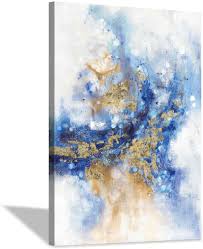 Made to match a wide variety of design aesthetics ranging from modern and contemporary to timeless and classic, our collection holds the perfect. Large Artwork Picture With Hand Painted Gold Foils Textured Wall Art For Walls 45 X 30 X 1 Panel Abstract Art Canvas Painting Picture Home Kitchen Paintings