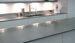 Sheets of stainless are cut. Stainless Steel Countertop 12mm Abk Innovent Kitchen Polished
